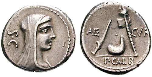 sulpicia roman coin denarius